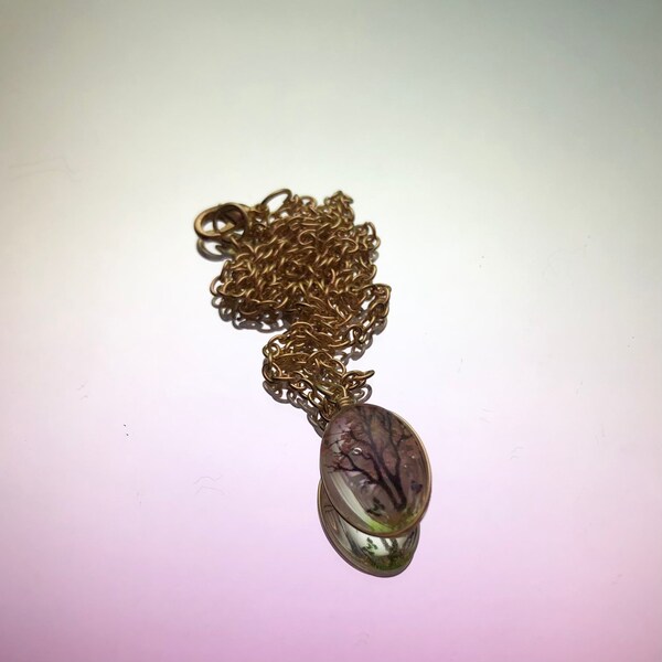 Cherry Blossom Tree Necklace