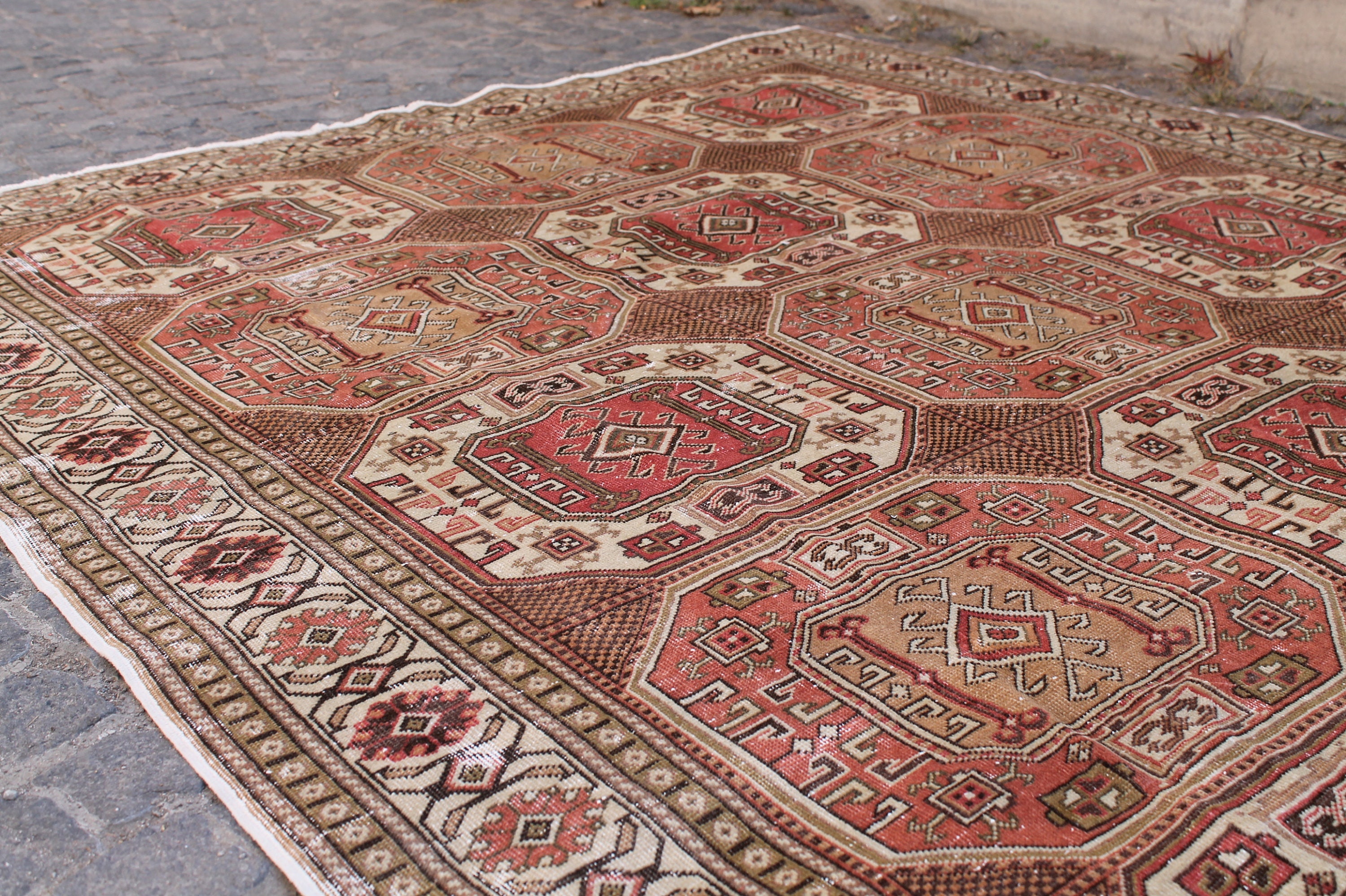 Rot brauner Teppich 100 x 50 cm Großer Teppich Vintage | Etsy