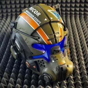 Helmet Jack Cooper Cosplay Airsoft  TitanFall2 ! Any helmet painting of your choice is FREE !