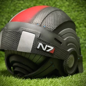 N7 MassEffect helmet for Cosplay and Airsoft / Any helmet painting of your choice / Please read the description/ image 7