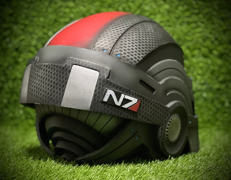 N7 MassEffect helmet for Cosplay and Airsoft / Any helmet painting of your choice / Please read the description/ image 7