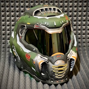 DooM Eternal helmet for Cosplay and Airsoft  / Any helmet painting of your choice / Please read the description/