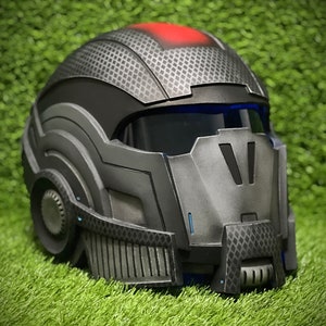 N7 MassEffect helmet for Cosplay and Airsoft / Any helmet painting of your choice / Please read the description/ image 1