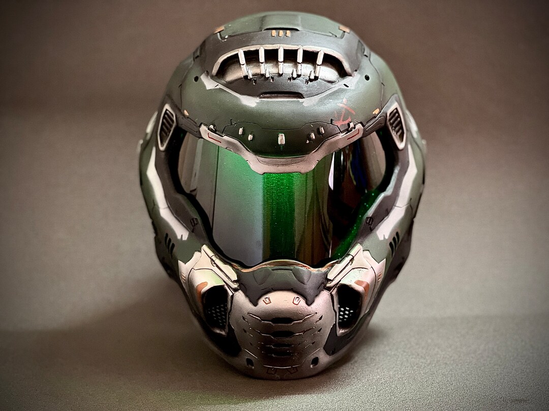 DOOM Eternal Helmet for Cosplay and Airsoft Etsy Australia