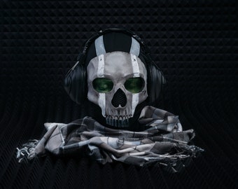 Ghost mask for Cosplay and Airsoft