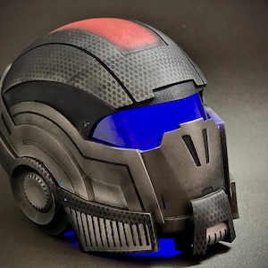 Helmet N7 Cosplay Airsoft MassEffect ! Any helmet painting of your choice is FREE !