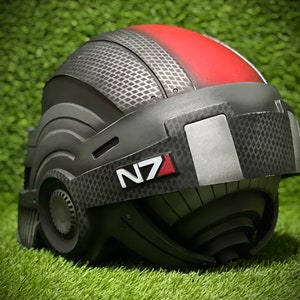 N7 MassEffect helmet for Cosplay and Airsoft / Any helmet painting of your choice / Please read the description/ image 5