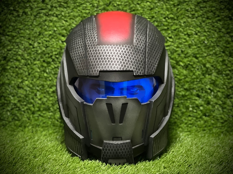 N7 MassEffect helmet for Cosplay and Airsoft / Any helmet painting of your choice / Please read the description/ image 2
