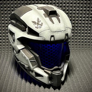 Operator helmet Halo Reach for Cosplay and Airsoft / Any helmet painting of your choice / Please read the description/
