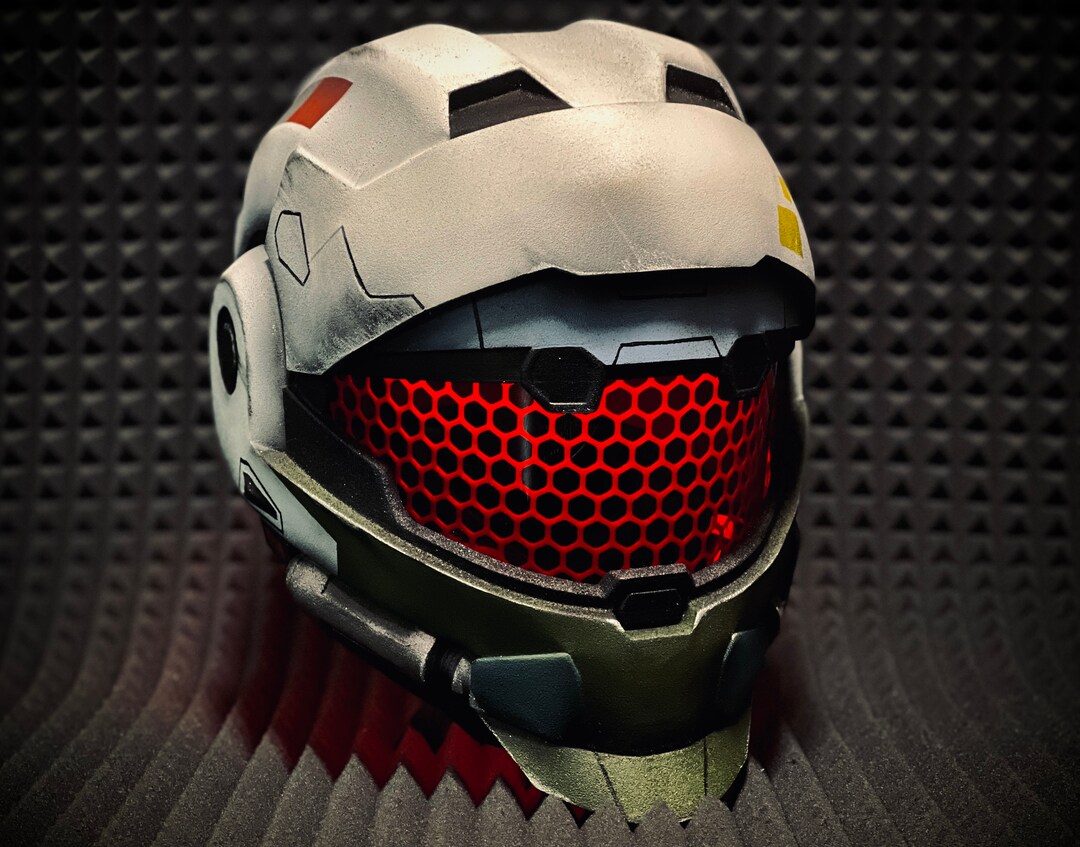Cqc Helmet Halo Reach for Cosplay and Airsoft / Any Helmet Painting of