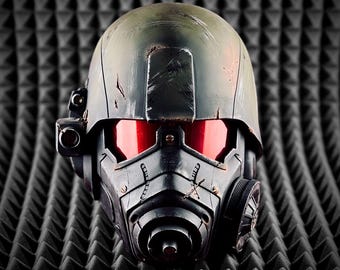 Helmet Police Ranger NCR Fallout for Cosplay and Airsoft Fallout New Vegas ! Any helmet painting of your choice is FREE !