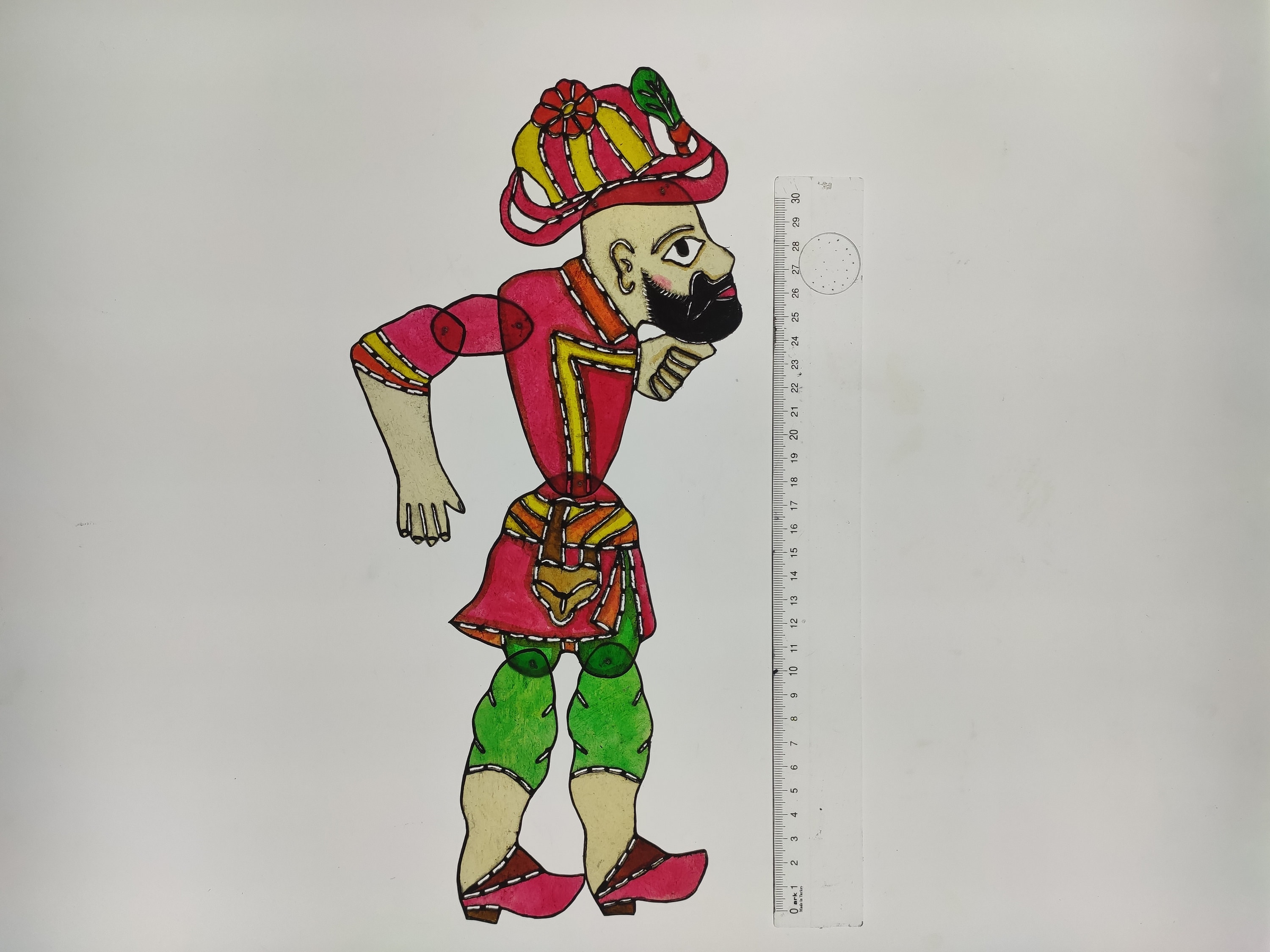 Karagöz Original Turkish Karagöz Shadow Theatre Puppet 'karagöz' From