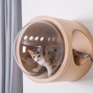 Etape Flottante De Poteau De Sisal Creations Catastrophiques Etsy