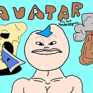 Avatar the Last Fender Bender Portrait
