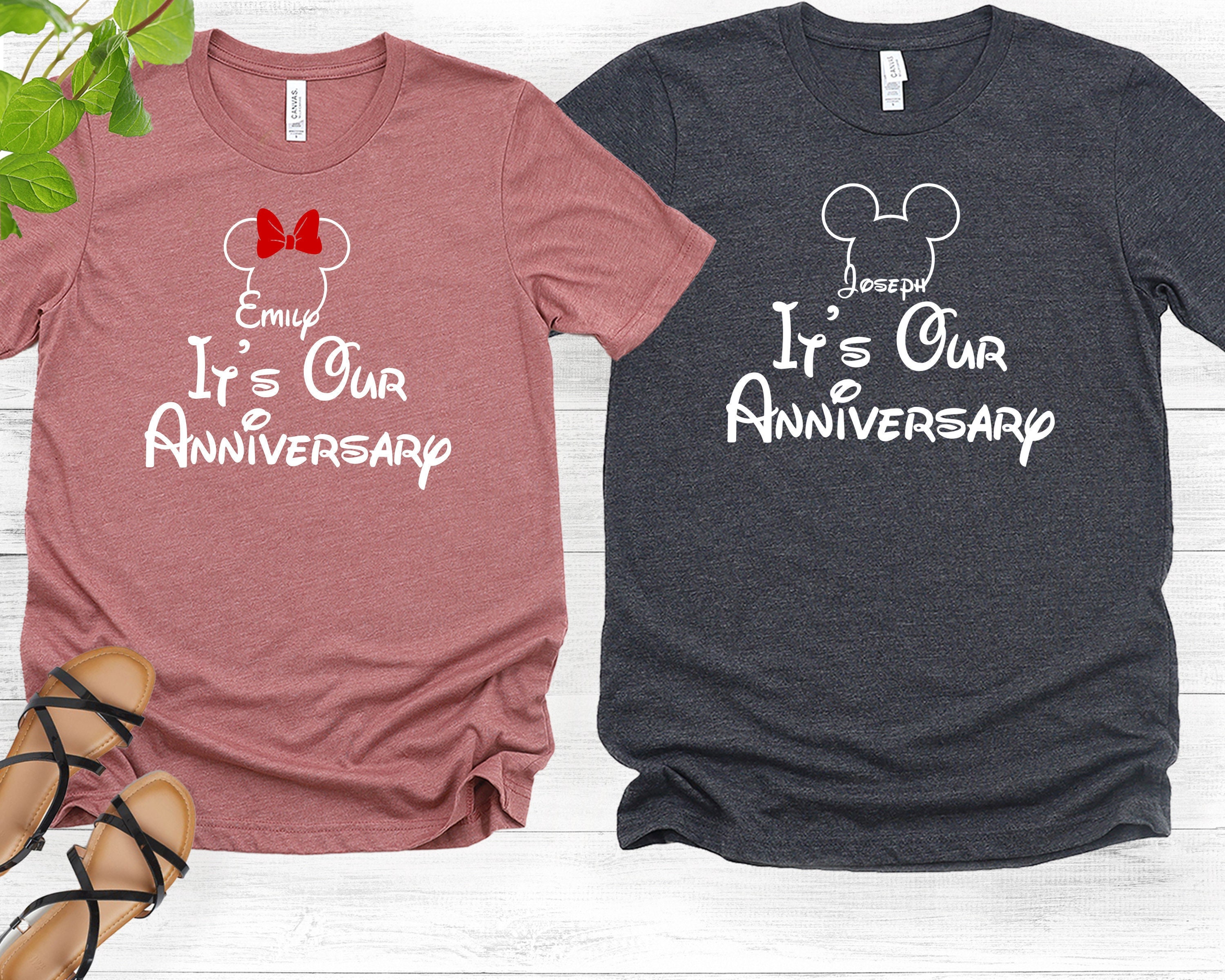 custom disney anniversary shirts