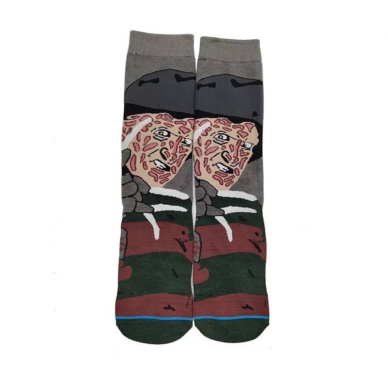 1 pair of killer socks horror movie socks in assorted design Etsy