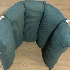 Floor cushion for the rocking arch/climbing arch/play arch, plain waffle fabric, many colors! Custom sizes available! Product number: BK1213