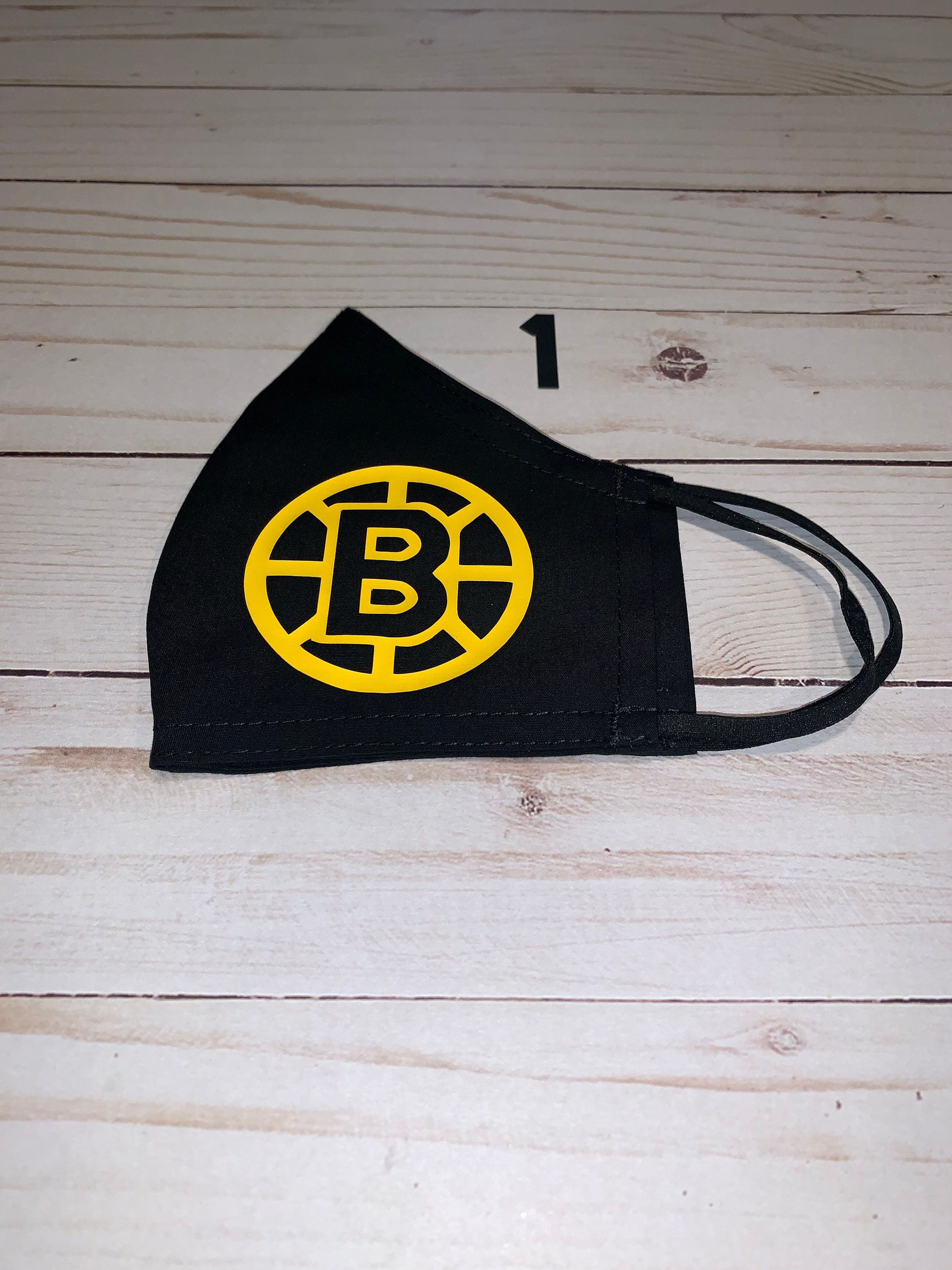 Boston Bruins Hockey Face Mask Etsy