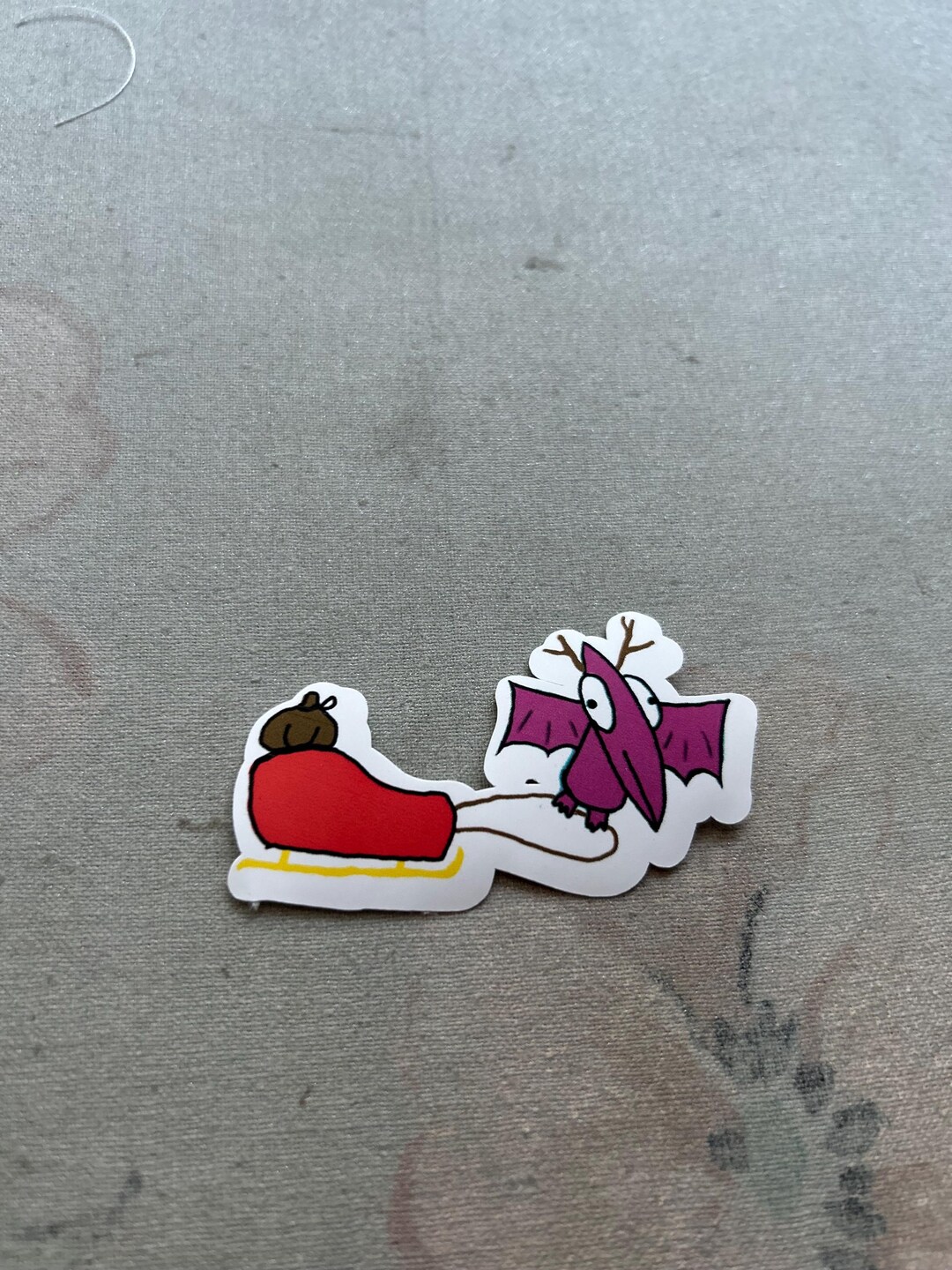 Pterodactyl Dinosaur Stickers, Dino Stickers, Laptop Stickers, Cute ...
