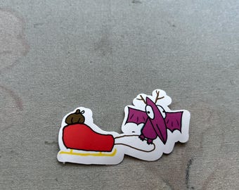 Pegatinas de dinosaurio pterodáctilo, pegatinas de dinosaurio, pegatinas para portátil, pegatinas bonitas, pegatinas para botellas de agua, pegatinas para ordenador, calcomanías de dinosaurio