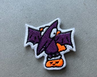 Parche termoadhesivo de dinosaurio pterodáctilo, Halloween, parches termoadhesivos de animales, parches para niños, parche para niños, bolsa de regalos