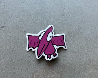 Pegatinas de dinosaurio pterodáctilo, pegatinas de dinosaurio, pegatinas para portátil, pegatinas bonitas, pegatinas para botellas de agua, pegatinas para ordenador, calcomanías de dinosaurio