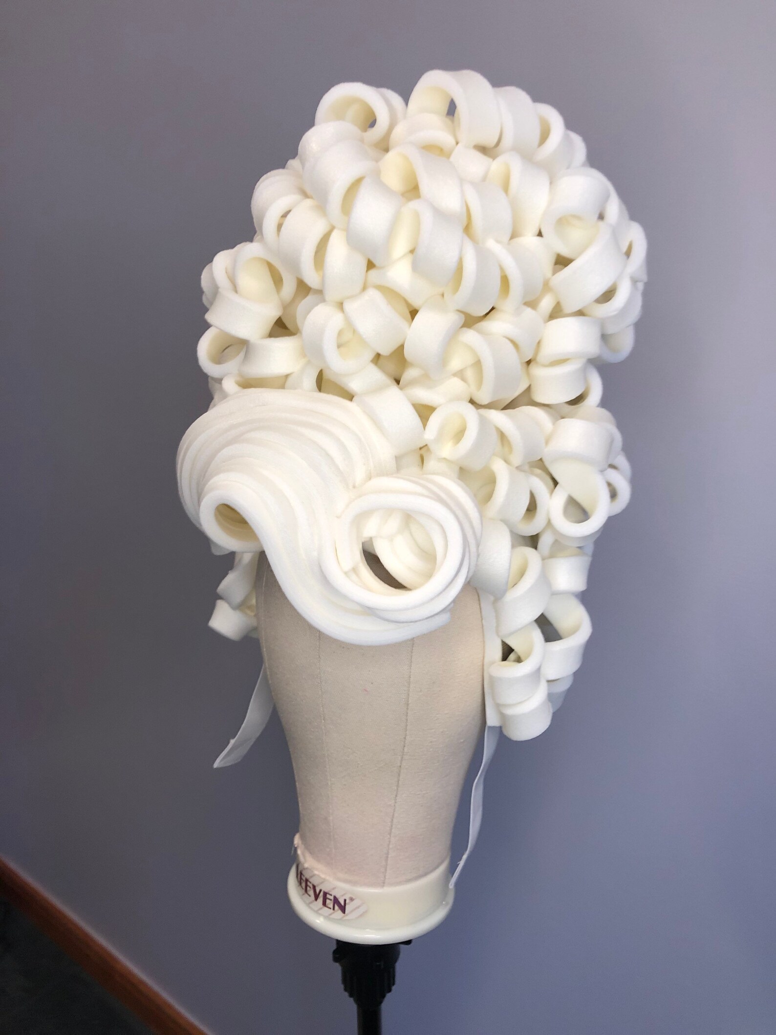 Foam updo wig with connector Etsy