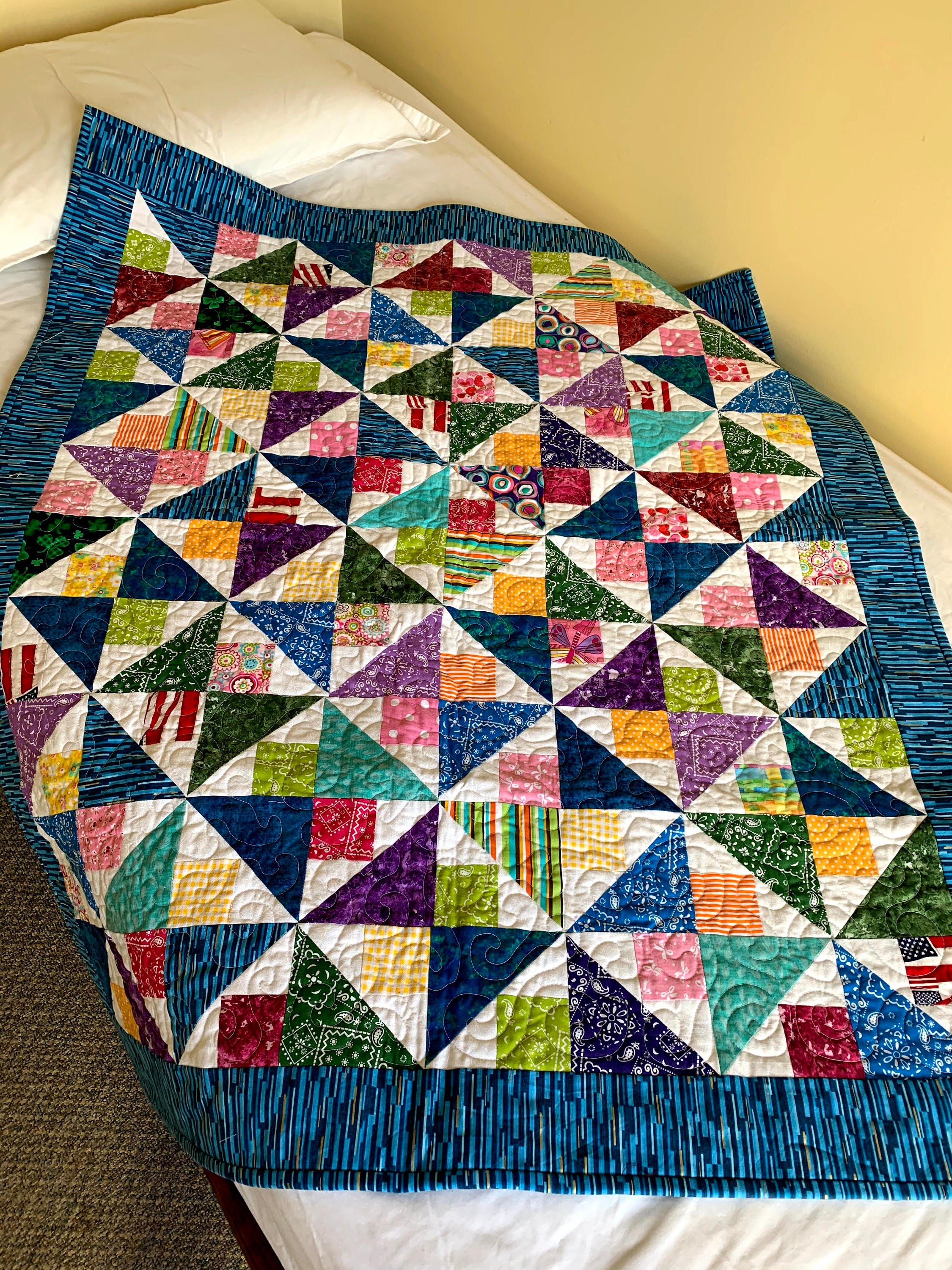 Quilt Lap Rug or Cot Quilt Etsy