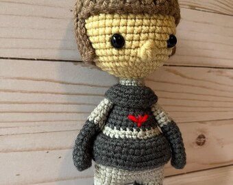 Crochet Joan of Arc Doll – Handmade History Lover Gift