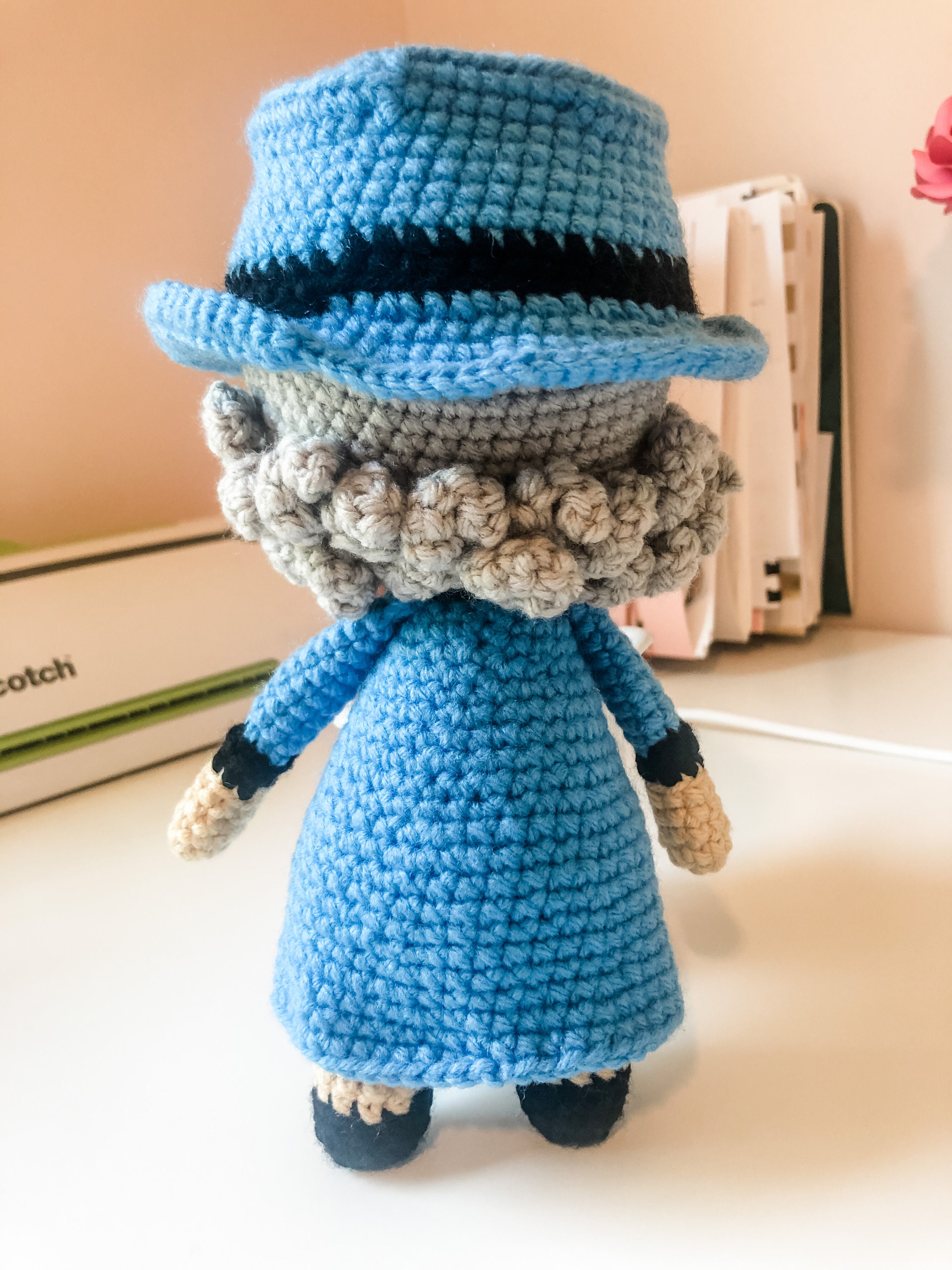 Queen Elizabeth II Crochet Amigurumi Doll Etsy