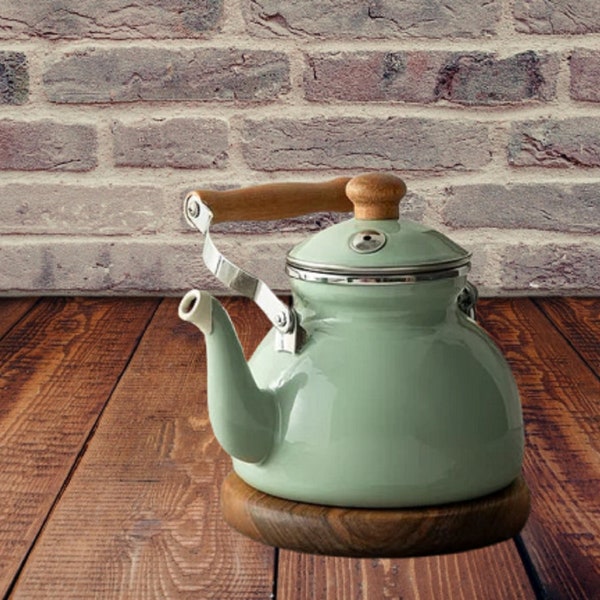 Enamel Tea Pot Etsy