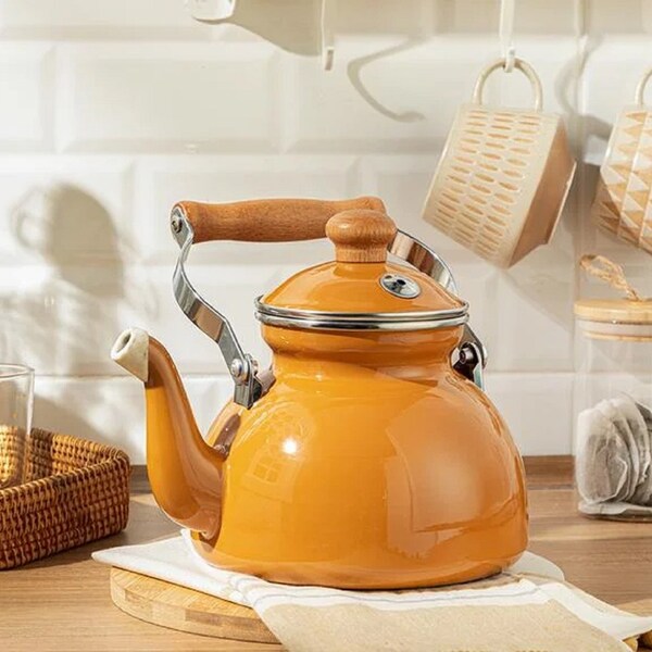 Mustard Tea Pot Etsy