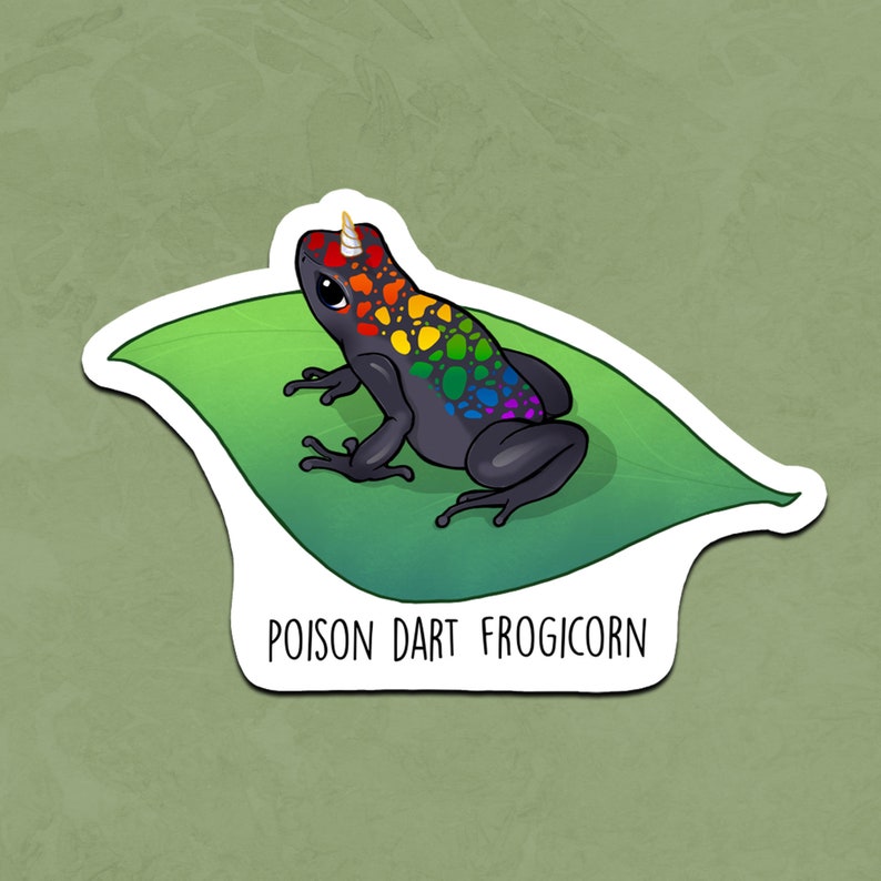 Frogicorn sticker