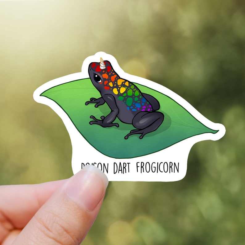Frogicorn sticker