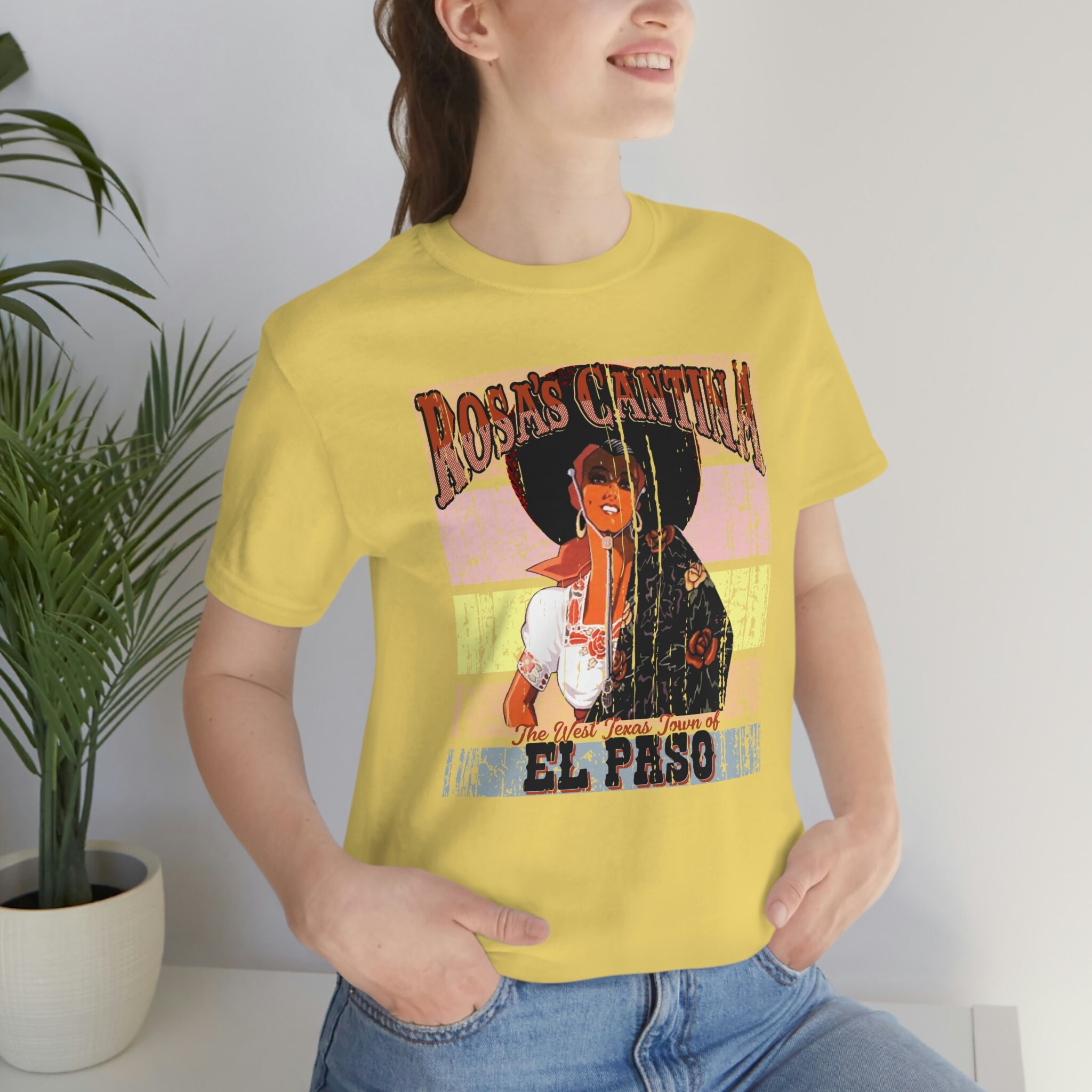 Rosa's Cantina El Paso Texas Vintagestyle Tshirt Tee 1960s Retro