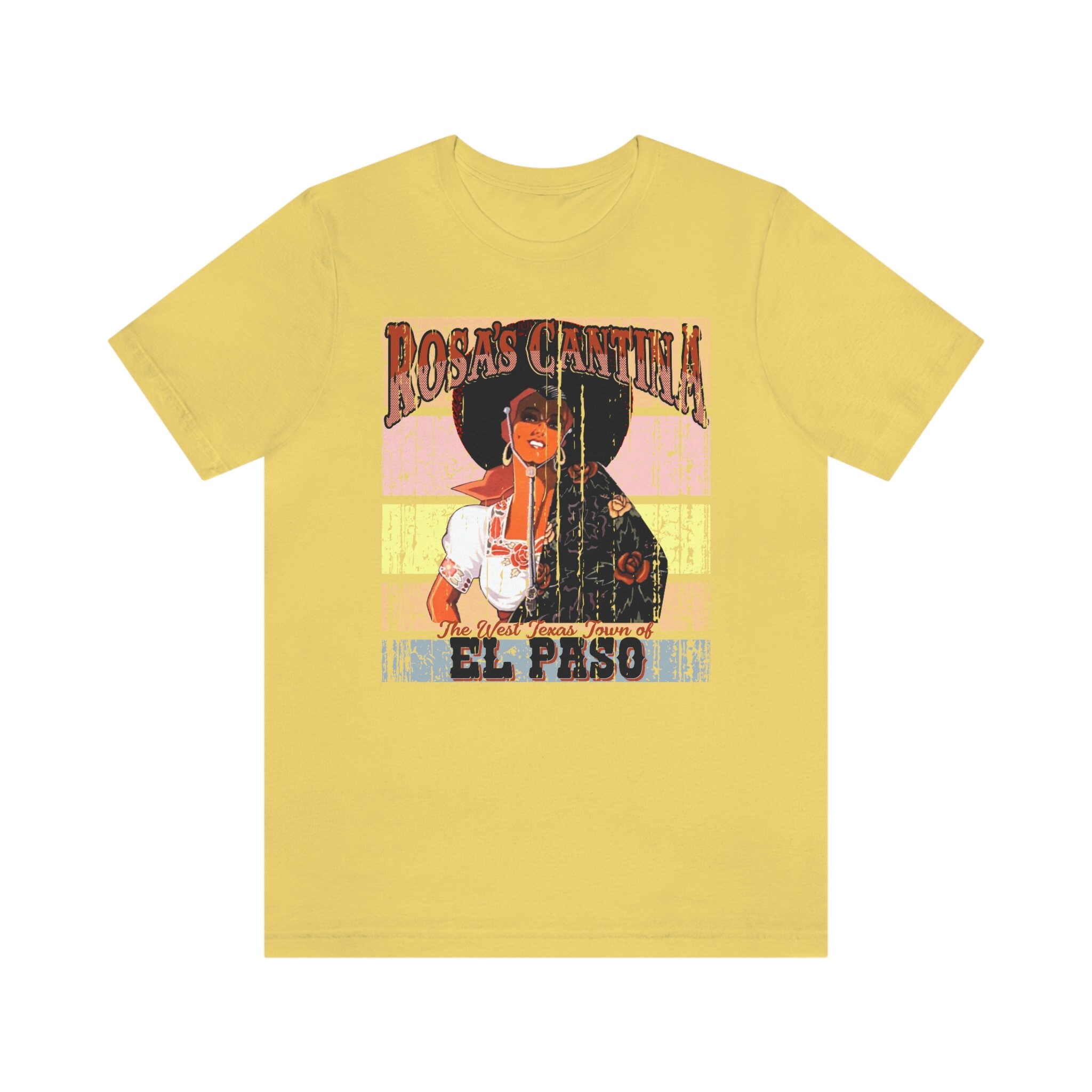 Rosa's Cantina El Paso Texas Vintagestyle Tshirt Tee 1960s Retro