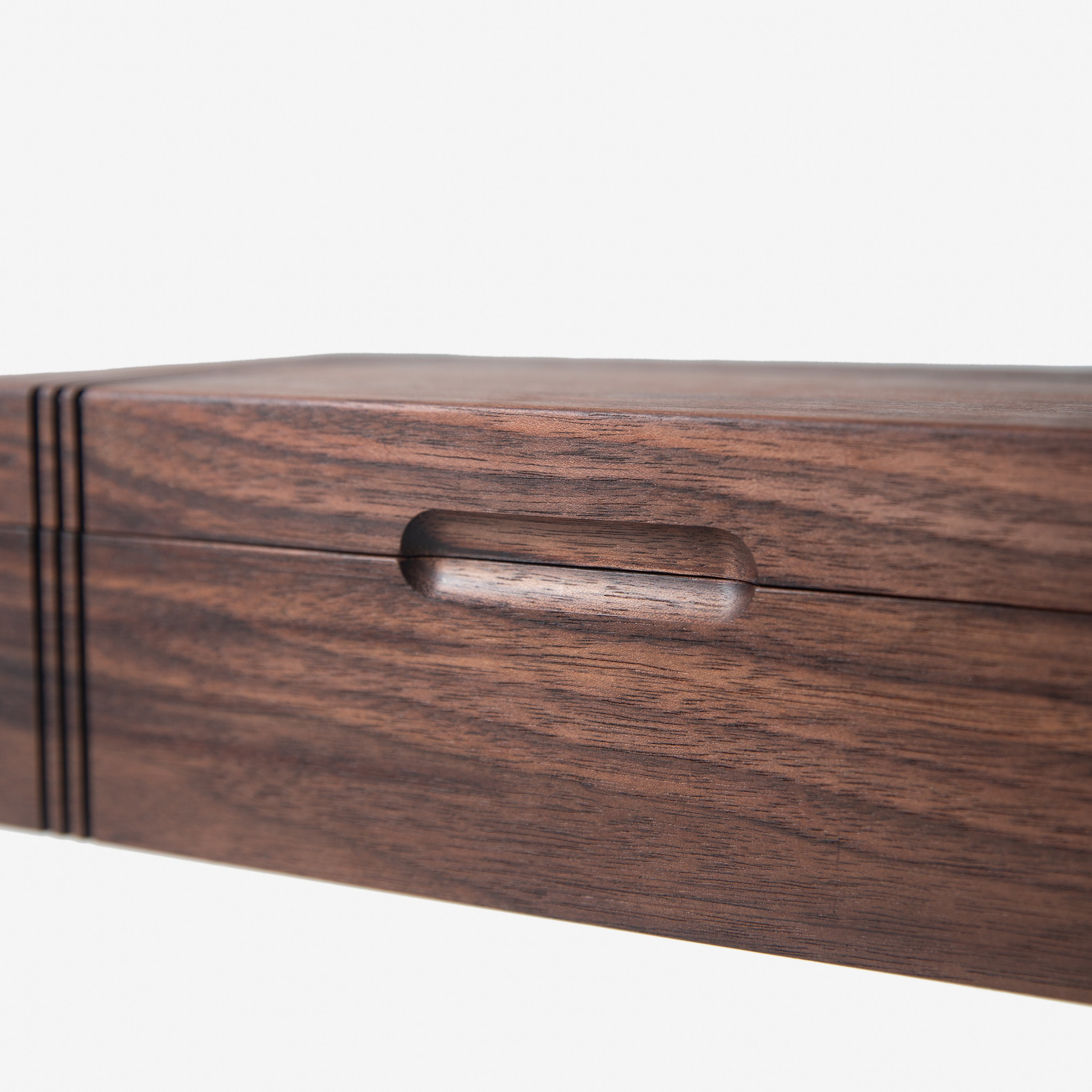 Tea Box - Black Walnut - 8 Compartments - Etsy