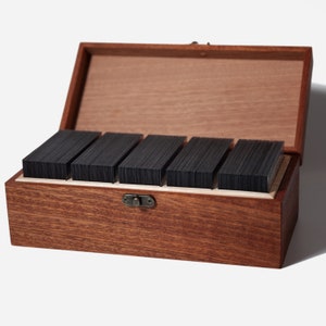 Boîte pour cartes / Boîte pour deck - 5 compartiments
