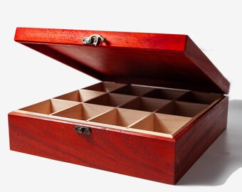 Card Box / Deck Box - 12 Compartments