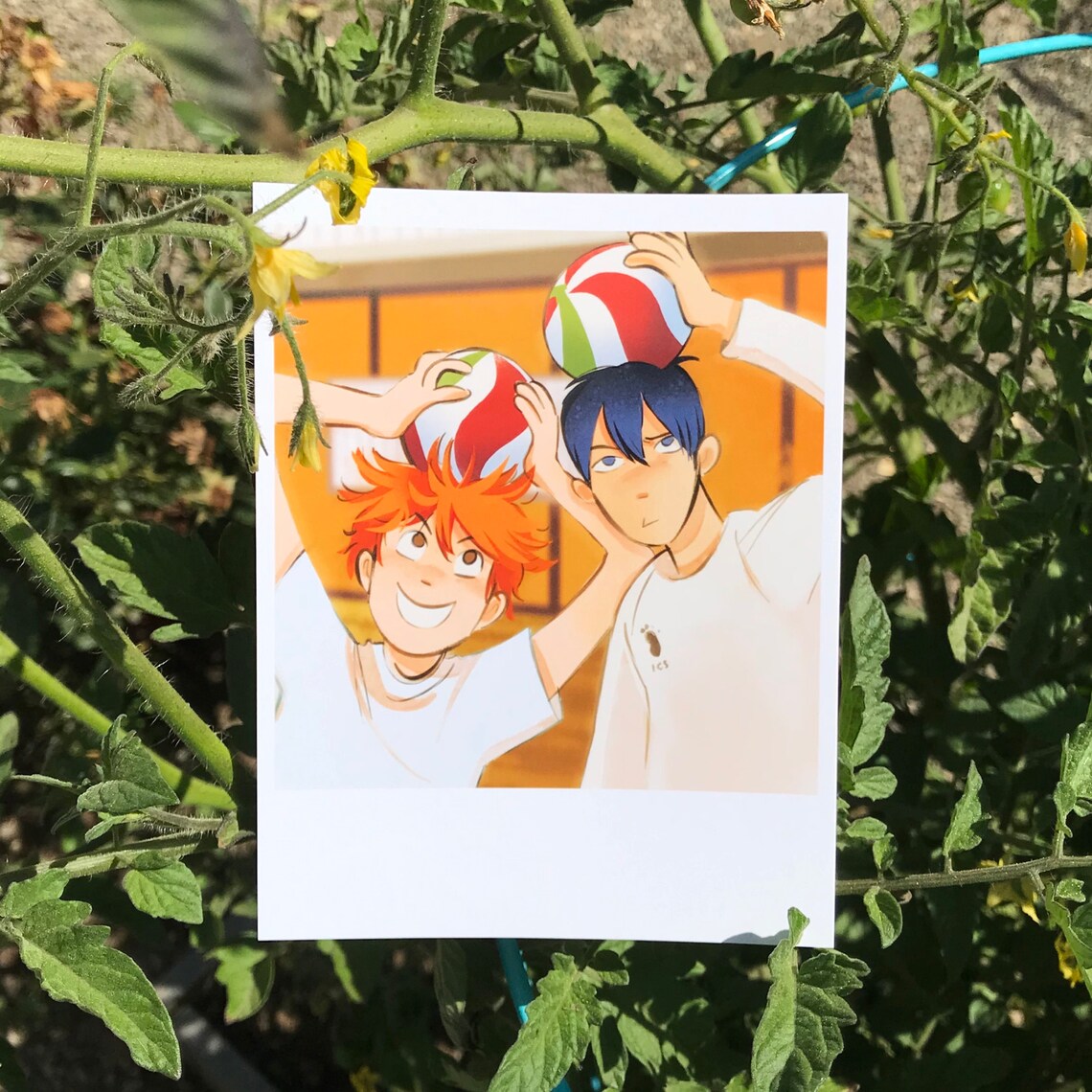Haikyuu Polaroid Print / Art Print / Haikyuu Inspired / Anime | Etsy
