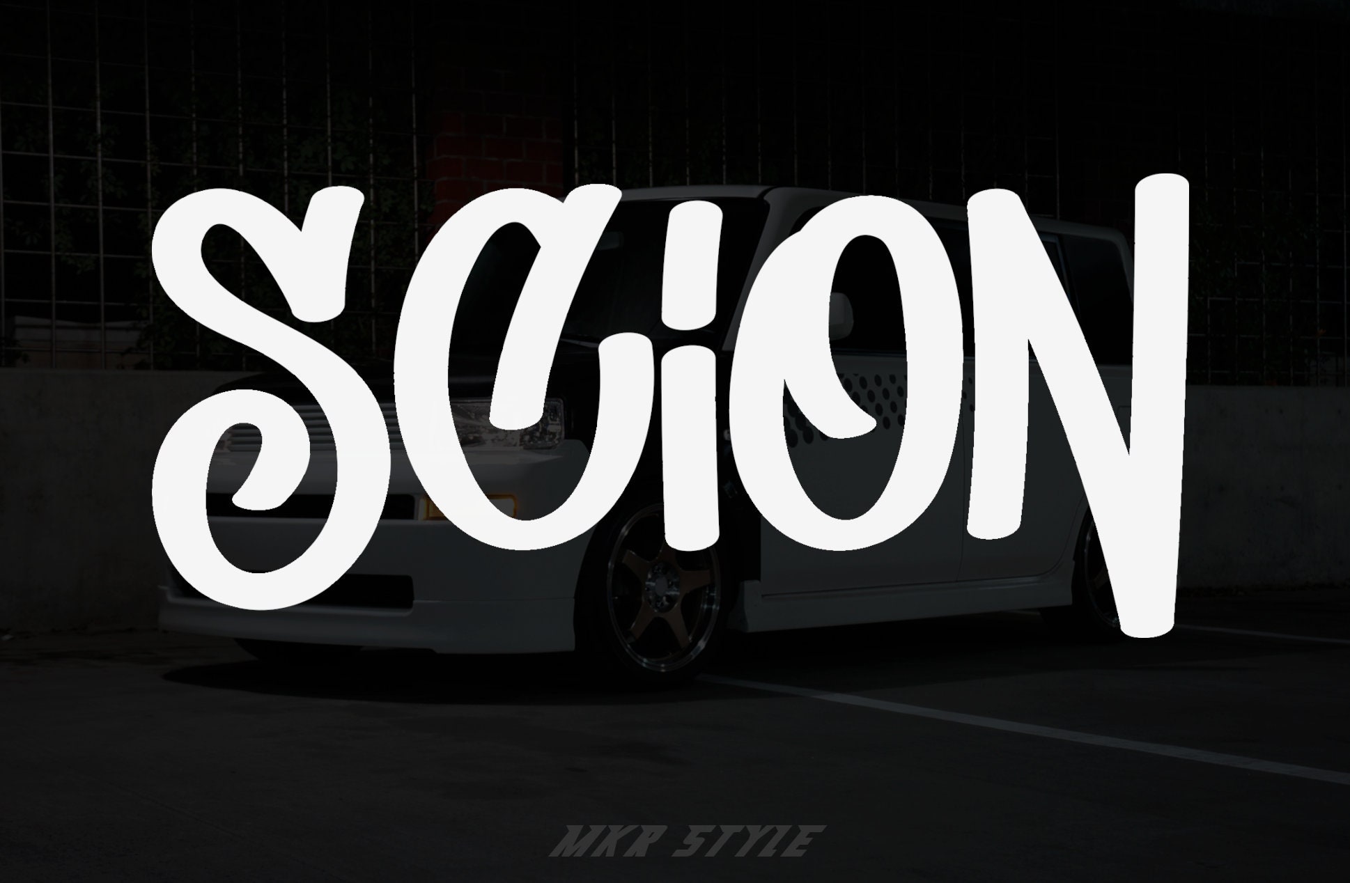 Scion Vinyl Decal Sticker JDM xB iM tC FR-S Japan Graffiti | Etsy