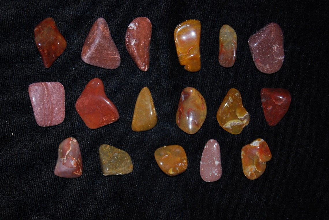 Loose Brown Quartz Polished Stone Set, 7 Ounces 17 Stones Etsy