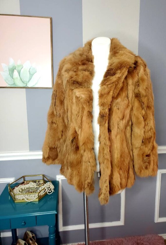 Vintage Coat,Bridal Fur Coat,Fur Coats Women,Rabbi
