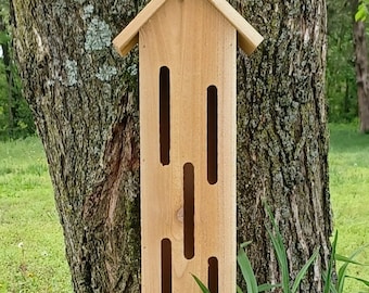 Butterfly House, Wood Butterfly House, Garden Decor, Monarch Butterfly House