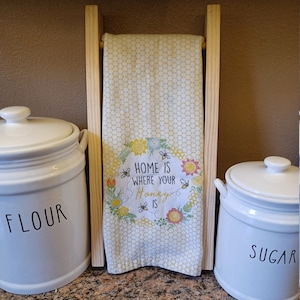 Small Ladder for Towel, Mini Tea Towel Ladder, Mini Ladder for Towel, Farmhouse Kitchen Decor