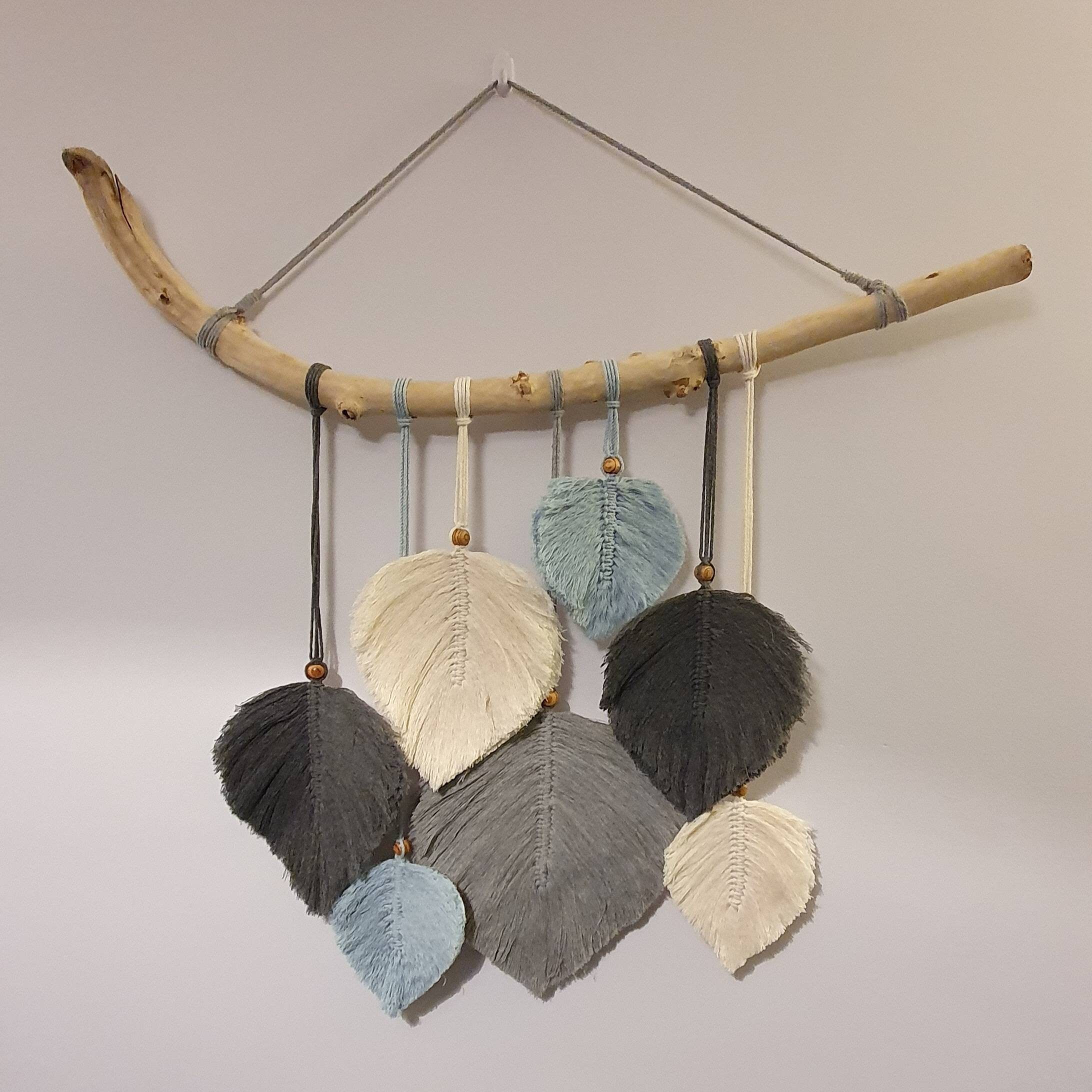 Driftwood Macrame Wall Hanging Etsy UK