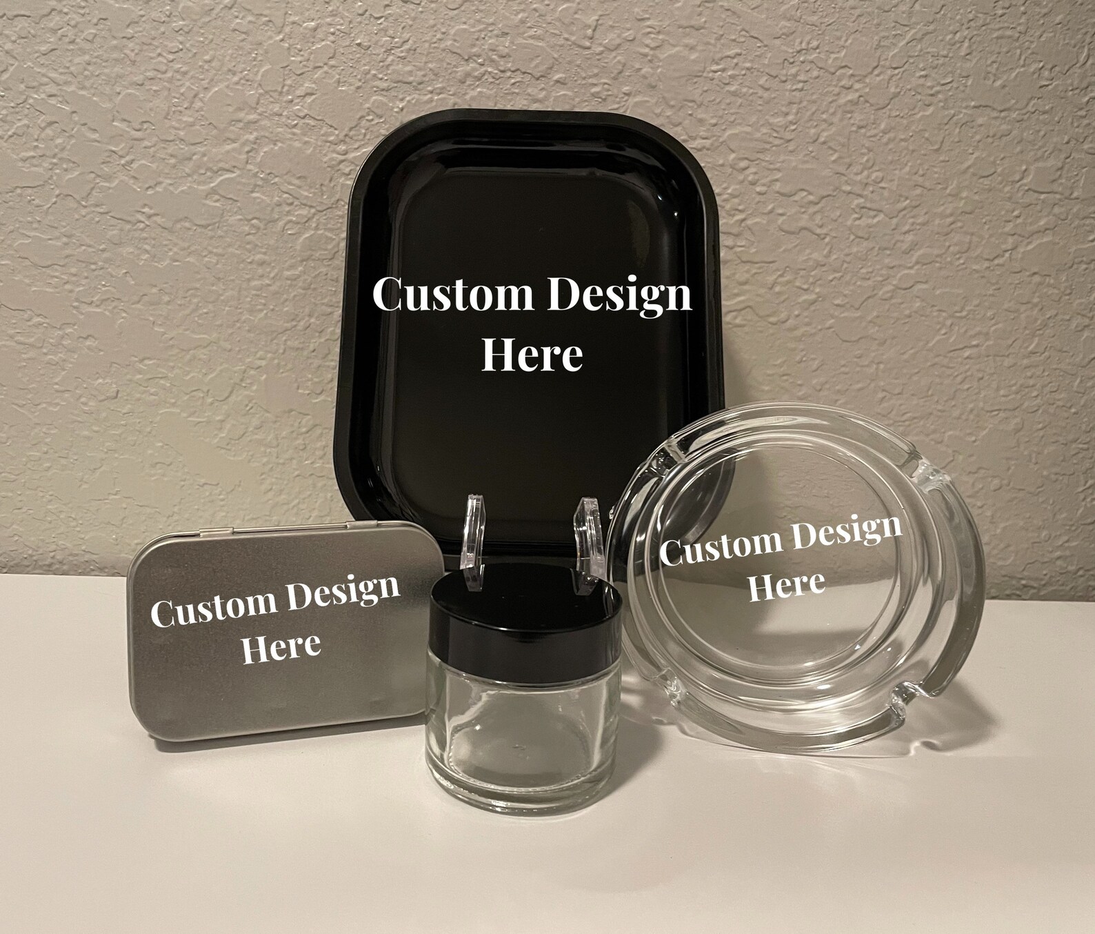Rolling Tray Set Create Your Own Custom Rolling Tray Great Etsy