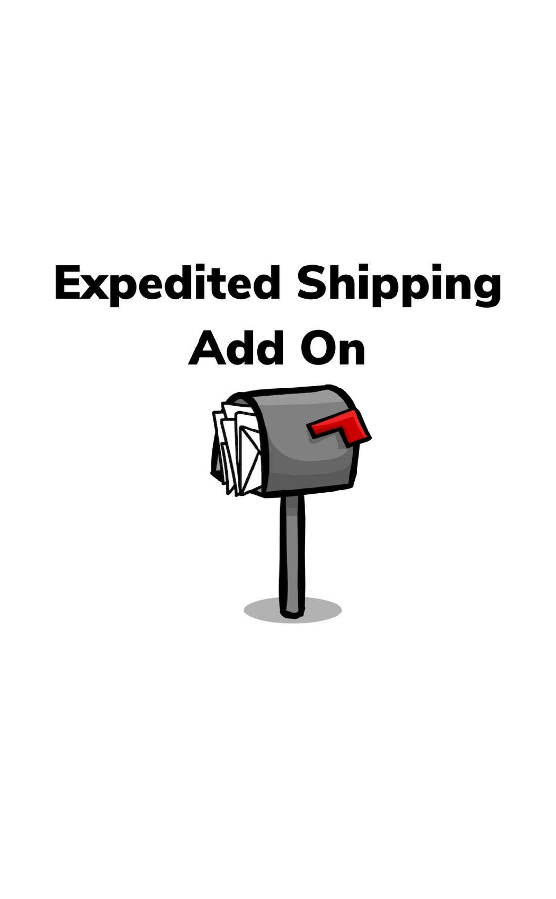 Expedited Shipping Add On Etsy