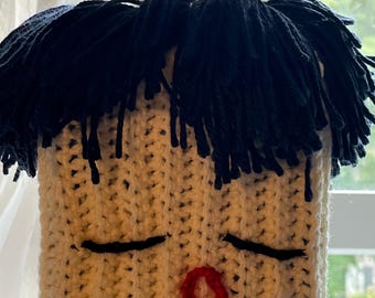 Housse bleu marine pour boîte de mouchoirs Sleepy