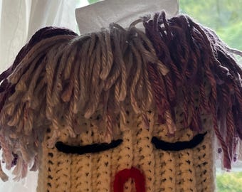 Housse pour boîte à mouchoirs Sleepy mauve